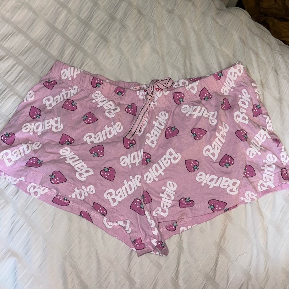 barbie pj shorts